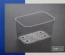 Plastik Meyve Kabı 1000 CC