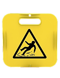 DUBALI UYARI LEVHASI BAŞLIK 26x26 CM "KAYGAN ZEMİN" ( KDV DAHİL )