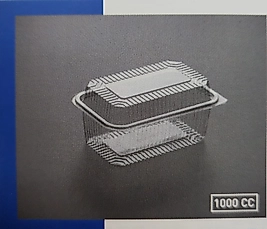 Plastik Kapaklı Ambalaj 1000 CC