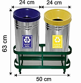 54 LT 430 KALİTE PASLANMAZ GERİ DÖNÜŞÜM SETİ  ( KDV DAHİL )