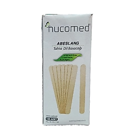 NUCOMED TAHTA DİL BASACAĞI 100 ADET 150X18X1,7mm