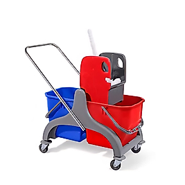 Çİft Kovalı Plastik Jumbo Presli Temizlik Seti ( KDV DAHİL )