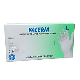 VALERIA PUDRASIZ LATEKS ELDİVEN 100 ADET L BEDEN