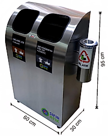 GERİ DÖNÜŞÜM SETİ SİGARALIKLI İÇ KOVALI ( KDV DAHİL )