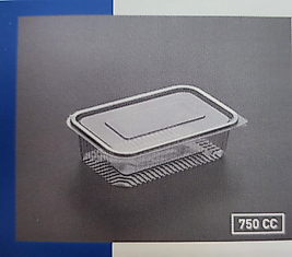 Plastik Kapaklı Ambalaj 750 CC