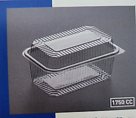 Plastik Kapaklı Ambalaj 1750 CC