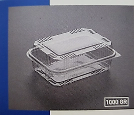 Plastik Kapaklı Ambalaj ( Cookie )750 Gr