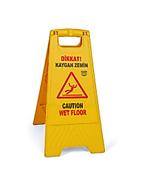 Kaygan Zemin Levhasi Türkçe + Ingilizce 950 GR ( KDV DAHİL )