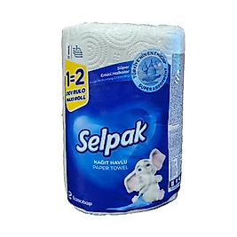 SELPAK DEV RULO 1=2 KAĞIT HAVLU 3 KATLI ( KDV DAHİL )