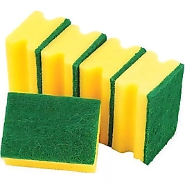 5'li Düz Bulaşık Süngeri