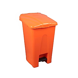 Pedallı Çöp Kovası Tekerlekli 70 LT (Renkli) ( KDV DAHİL )