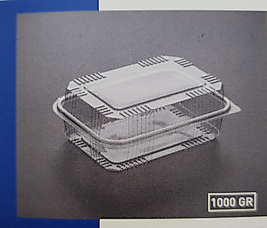 Plastik Kapaklı Ambalaj ( Cookie ) 1000 Gr