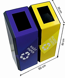 108 LT ELİT GERİ DÖNÜŞÜM SETİ BOYALI İKİLİ ( KDV DAHİL )