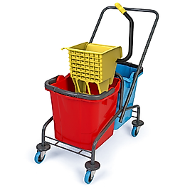 METAL BOYALI TEMİZLİK KOVASI ( KDV DAHİL )