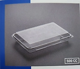 Plastik Kapaklı Ambalaj 500 CC ( Baklava )