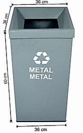 Geri Dönüşüm Kutusu 81 LT ( KDV DAHİL )
