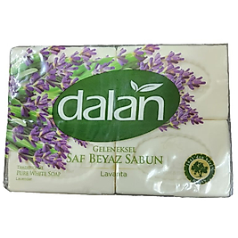 DALAN BEYAZ SABUN 4'LÜ LAVANTA 600 G