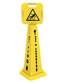 KISA DUBALI UYARI LEVHASI 90 CM ( KDV DAHİL )