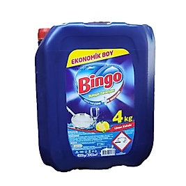 BİNGO EKONOMİK BOY BULAŞIK DETERJANI 4 KG ( KDV DAHİL )