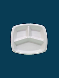 3 Gözlü Kapaksız Tabldot Köpük 200 ADET ( KDV DAHİL )