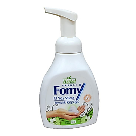 FOMY HERBAL EL YÜZ VÜCUT TEMİZLİK KÖPÜĞÜ PH 5.5 500 ML